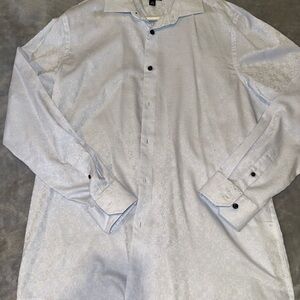 Alfani White Dress Shirt Long Sleeve
